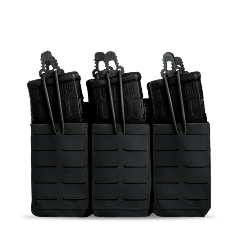 Titan Double-Decker Rifle Mag Pouch - Black
