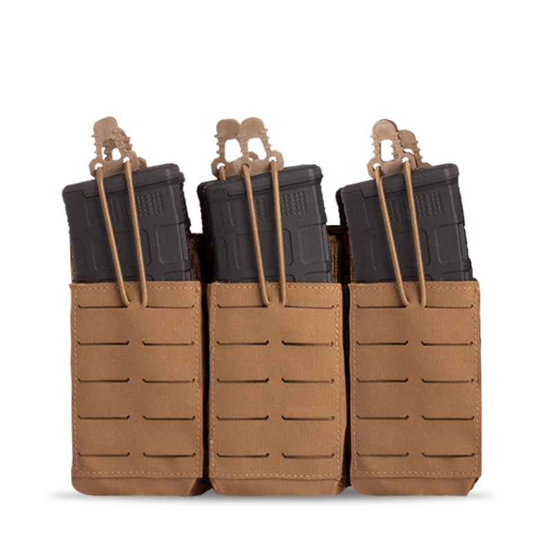 Titan Double-Decker Rifle Mag Pouch - Coyote Brown