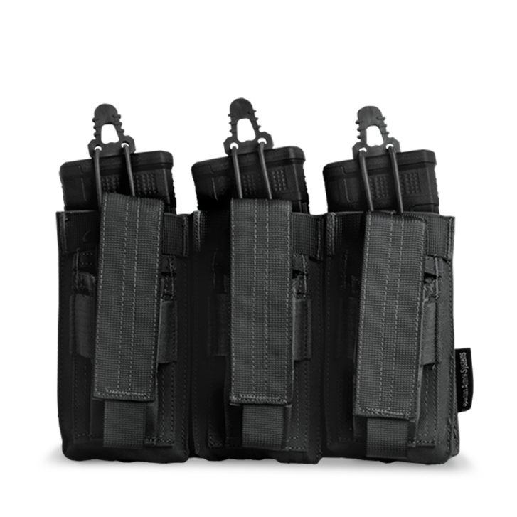 Titan Triple Kangaroo Mag Pouch - Black