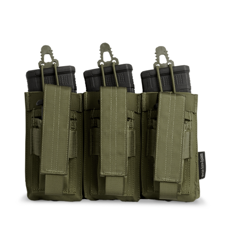 Titan Triple Kangaroo Mag Pouch - OD Green