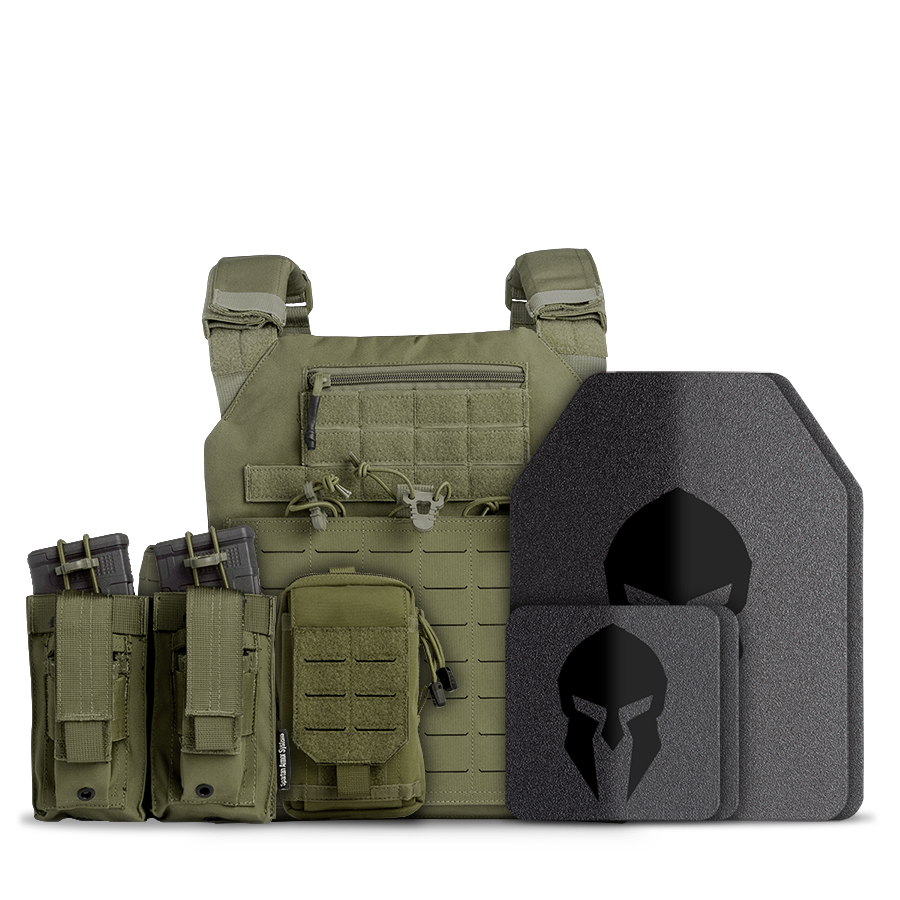 AR550 Level III+ Medium ESAPI | Achilles Loadout - OD Green