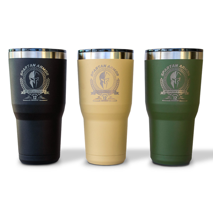 Spartan Armor Systems® 12-Year Anniversary 30oz Tumbler