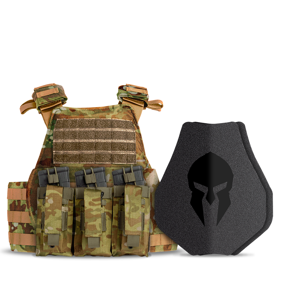 AR500 Body Armor Level III | Camo High Mobility Loadout