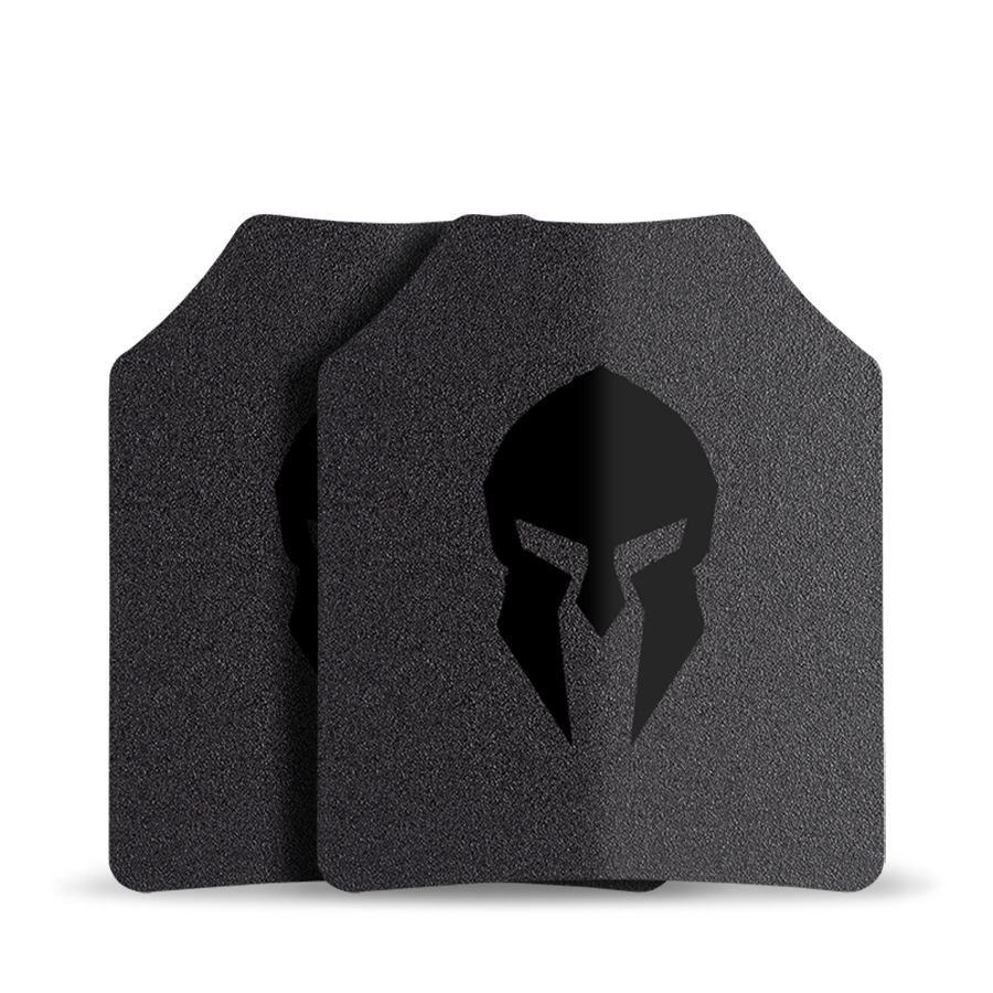 Spartan™ Omega™ AR500 Steel Body Armor | 10" x 12" | Set of Two