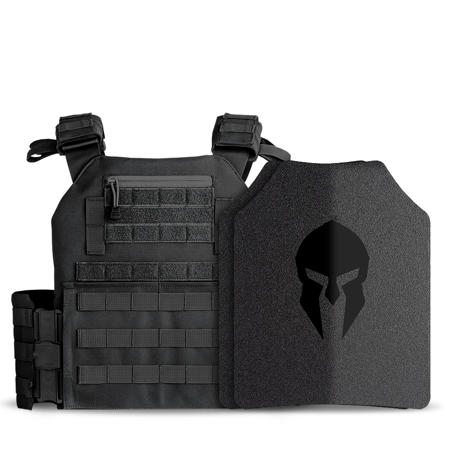 AR500 Body Armor Level III 11 x 14 | Legion Gen 2 Package - Black