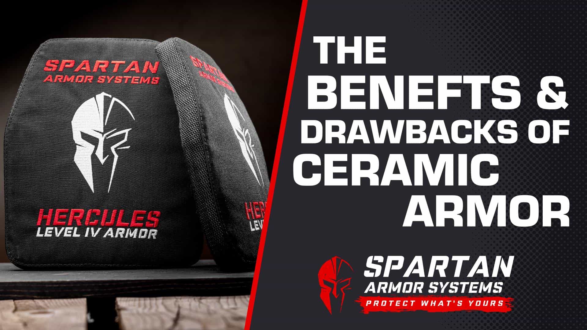 The Benefits and Drawbacks of Ceramic Body Armor Plates Spartan Armor