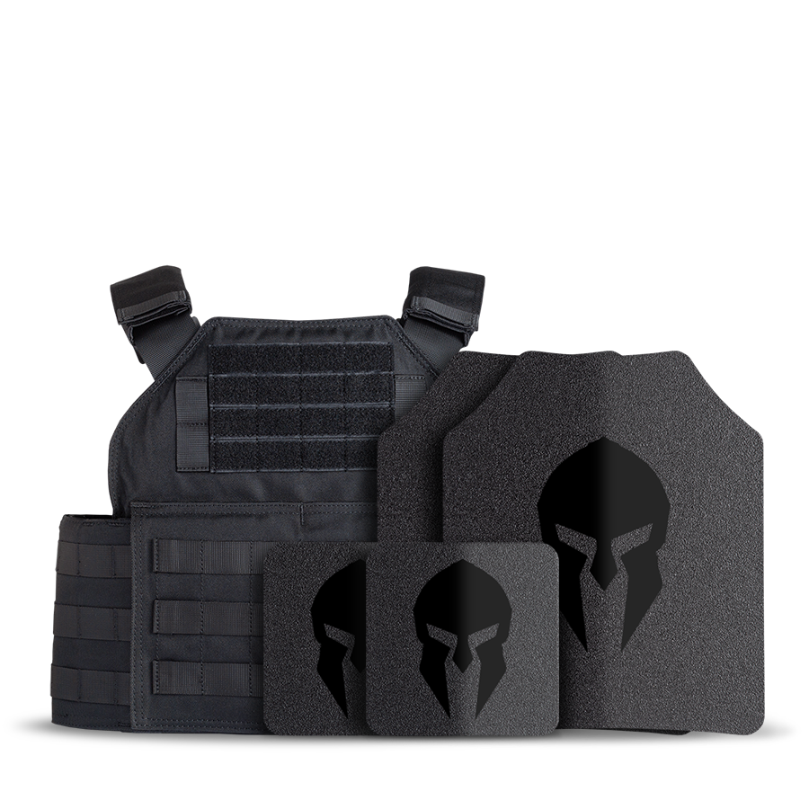 Spartan™ Omega™ AR500 Steel Body Armor and Spartan Shooters