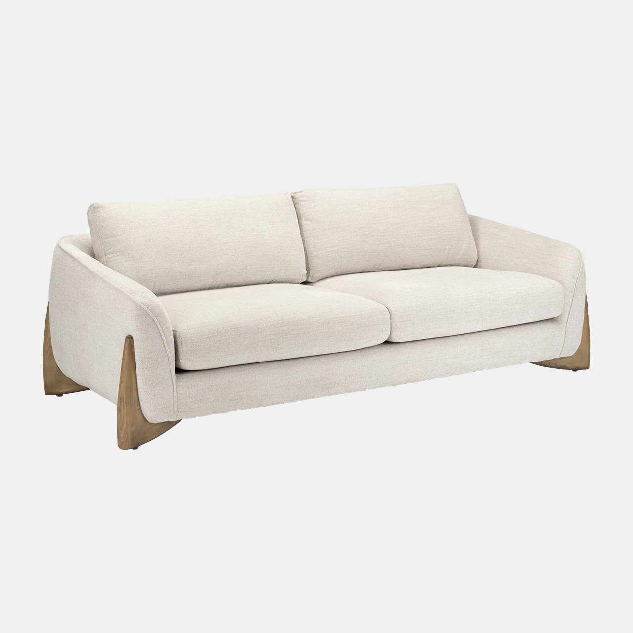 Interface Bebé sofa with chaise longue, right, beige Jagger 3 - oak