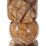 EV19105-01#15" Hemmingway Brown Marble Statuary