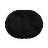 EV19107# 48x36" Tribeca Carved Wood Wall Mirror