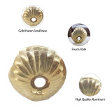 EV19136-01#Metal, 10" Haven Small Vase, Gold