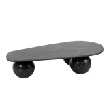 EV19155#60" Elliot Black Marble Coffee Table, Kd 2boxes