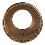 EV19277#Metal, S/5 10/14/18/22/25" Pepin Gold Wall Rings