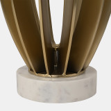 EV19166#25" Laurent White Marble Table