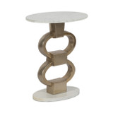 EV19169#24" Dephine Gold Link Table