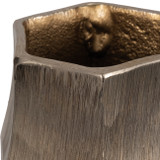 EV19175-01#20" Terini Small Metal Vase, Gold