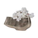 EV19177-01#Metal, 10" Andria Small Gold Vase