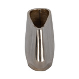 EV19177-01#Metal, 10" Andria Small Gold Vase