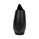 EV19177-03#Metal, 17" Andria Large Black Vase