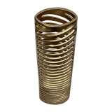 EV19183-01#Metal, 36" Channing Small Gold Vase