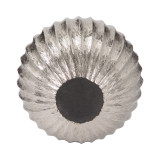 EV19184-02#11" Gila Large Metal Cast Vase, Silver