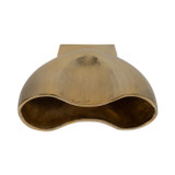 EV19233-02#11" Abyss Arrow Shaped Metal Vase, Gold