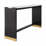 EV19317-01#54" Walker Acacia Wood Console, Black