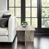 EV19322-02#18" Rommi Large Marble Table, White