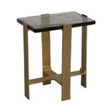 EV19325-02#22" Kelpine Short Gold Accent Table
