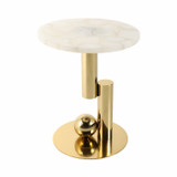 EV19330#22" Komi White Quartz Table