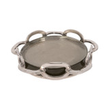 EV19335-01#13" Palmas Small Silver Link Tray