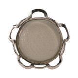 EV19335-01#13" Palmas Small Silver Link Tray