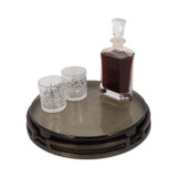 EV19340-02#16" Hadar Large Bronze Tray