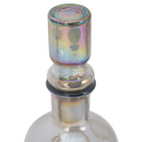 EV19350#S/3 13/14/16" Callum Gray Glass Bottles, Gray