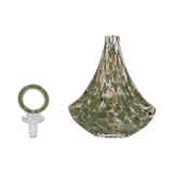 EV19351-01#16" Curran Art Glass Bottle, Green