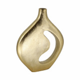 EV19357-03#17" Adair Champagne Metal Vase