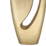 EV19358-05#23" Carron Champagne Metal Vase