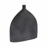 EV19363-02#12" Mauer Sleek Metal Gray Vase