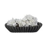 EV19397-03#16" Arkin Wavy Marble Bowl, Black