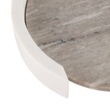 EV19399-01#14" Harding Marble Tray, Tan