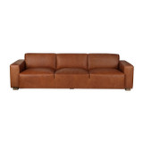 EV19570#111" Theodore Top Grain Leather Sofa