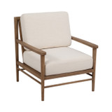 EV19574#34" Exuma Accent Chair, Ivory