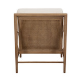 EV19574#34" Exuma Accent Chair, Ivory