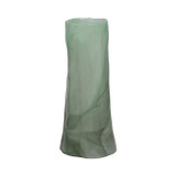 EV19433-02#14" Verena Small Green Glass Vase