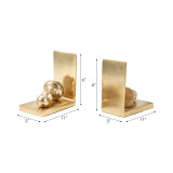 EV19509#S/2 11" Julian Chess Bookends