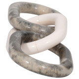 EV19518-01#21" Desta Grey Resin Link Chain