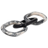 EV19518-02#21" Desta Black Resin Link Chain