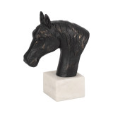 EV19543#9" Rozzi Horse Statuary, Black