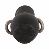 EV19591-02#18" Xixa Black Large Ecomix Vase