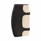 EV19592-02#18" Concord Large Black Ecomix Vase